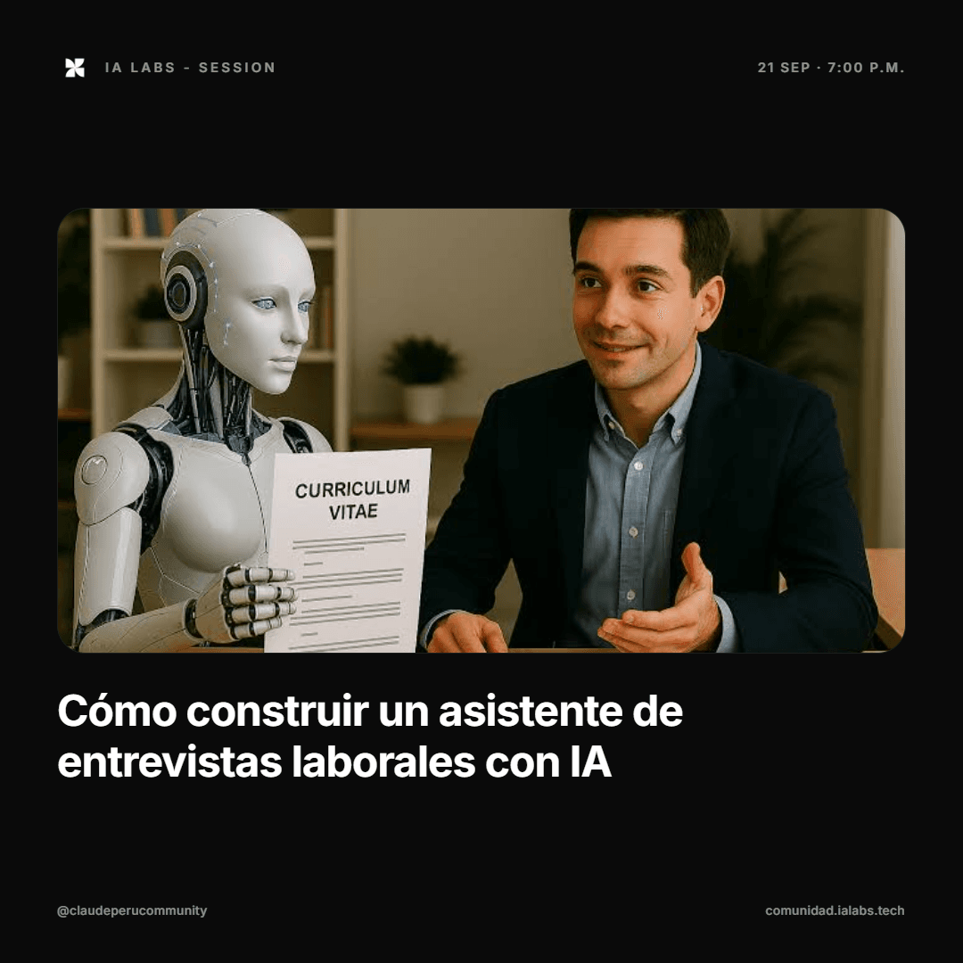 Cómo construir un asistente de entrevistas laborales con IA